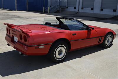 1987 Chevrolet Corvette CONVERTIBLE AUTOMATIC 64K LOW MILES RED/BLK INT   - Photo 14 - Stafford, TX 77477