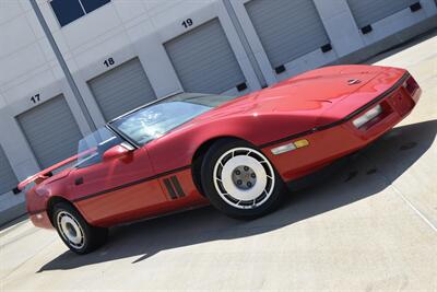 1987 Chevrolet Corvette CONVERTIBLE AUTOMATIC 64K LOW MILES RED/BLK INT   - Photo 33 - Stafford, TX 77477