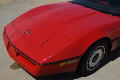 1987 Chevrolet Corvette CONVERTIBLE AUTOMATIC 64K LOW MILES RED/BLK INT   - Photo 10 - Stafford, TX 77477