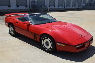 1987 Chevrolet Corvette CONVERTIBLE AUTOMATIC 64K LOW MILES RED/BLK INT   - Photo 4 - Stafford, TX 77477