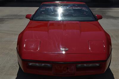 1987 Chevrolet Corvette CONVERTIBLE AUTOMATIC 64K LOW MILES RED/BLK INT   - Photo 2 - Stafford, TX 77477