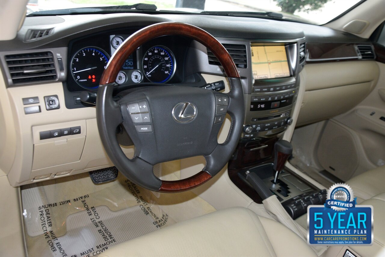 2010 Lexus LX 570 TOP LOADED 74K ORIG LOW MILES FRESH TRADE NICE   - Photo 26 - Stafford, TX 77477