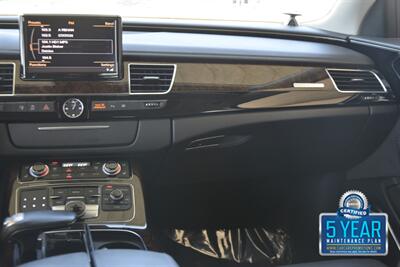 2011 Audi A8 L quattro NAV BK/CAM RECLINE SEAT REAR DVD CLEAN   - Photo 25 - Stafford, TX 77477