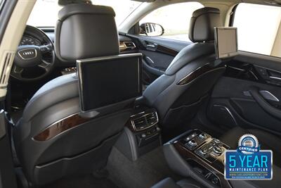 2011 Audi A8 L quattro NAV BK/CAM RECLINE SEAT REAR DVD CLEAN   - Photo 35 - Stafford, TX 77477