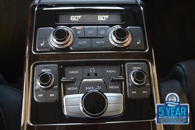 2011 Audi A8 L quattro NAV BK/CAM RECLINE SEAT REAR DVD CLEAN   - Photo 28 - Stafford, TX 77477