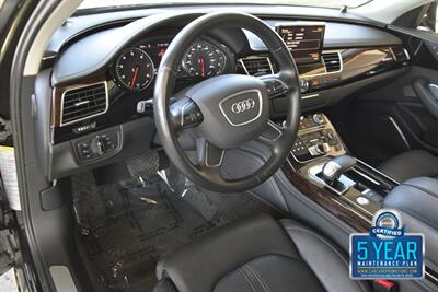 2011 Audi A8 L quattro NAV BK/CAM RECLINE SEAT REAR DVD CLEAN   - Photo 29 - Stafford, TX 77477