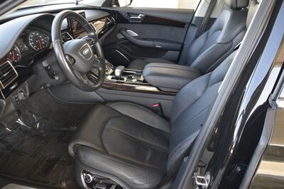 2011 Audi A8 L quattro NAV BK/CAM RECLINE SEAT REAR DVD CLEAN   - Photo 31 - Stafford, TX 77477