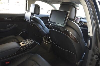2011 Audi A8 L quattro NAV BK/CAM RECLINE SEAT REAR DVD CLEAN   - Photo 36 - Stafford, TX 77477