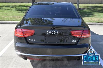 2011 Audi A8 L quattro NAV BK/CAM RECLINE SEAT REAR DVD CLEAN   - Photo 20 - Stafford, TX 77477