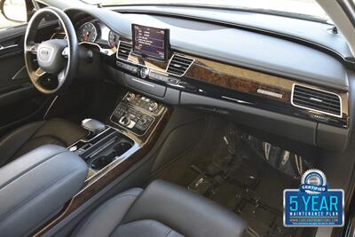 2011 Audi A8 L quattro NAV BK/CAM RECLINE SEAT REAR DVD CLEAN   - Photo 30 - Stafford, TX 77477