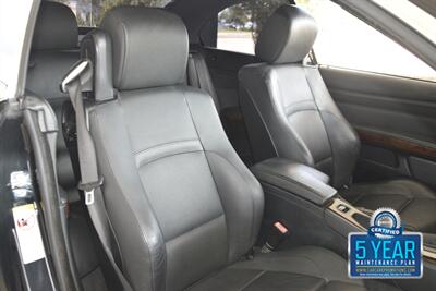 2008 BMW 335i CONVERTIBLE PREM/SPORTS PKG 71K MILES CLEAN   - Photo 28 - Stafford, TX 77477