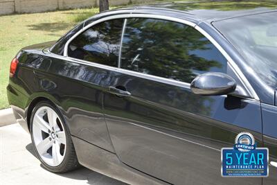 2008 BMW 335i CONVERTIBLE PREM/SPORTS PKG 71K MILES CLEAN   - Photo 9 - Stafford, TX 77477