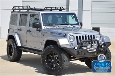2015 Jeep Wrangler UNLIMITED RUBICON 4X4 LIFTED NAV HTD STS NEW TRADE   - Photo 49 - Stafford, TX 77477