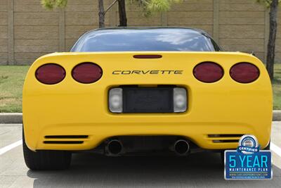 2002 Chevrolet Corvette Z06 52K LOW MILES MILLENNIUM YELLOW/BLK CHRM WHLS   - Photo 22 - Stafford, TX 77477