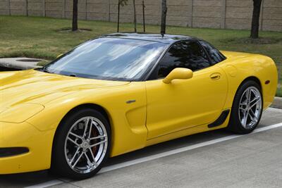 2002 Chevrolet Corvette Z06 52K LOW MILES MILLENNIUM YELLOW/BLK CHRM WHLS   - Photo 7 - Stafford, TX 77477