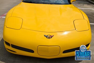 2002 Chevrolet Corvette Z06 52K LOW MILES MILLENNIUM YELLOW/BLK CHRM WHLS   - Photo 12 - Stafford, TX 77477