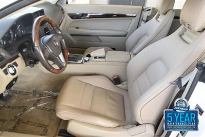 2013 Mercedes-Benz E 550 CONVERTIBLE 73K MILES NV BK/CAM FRESH TRADE   - Photo 27 - Stafford, TX 77477