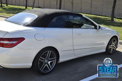 2013 Mercedes-Benz E 550 CONVERTIBLE 73K MILES NV BK/CAM FRESH TRADE   - Photo 17 - Stafford, TX 77477