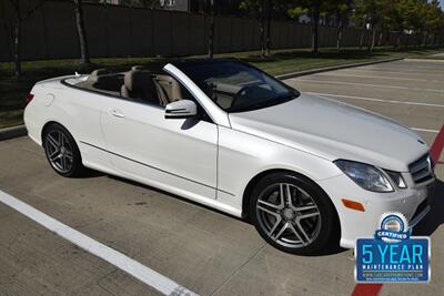 2013 Mercedes-Benz E 550 CONVERTIBLE 73K MILES NV BK/CAM FRESH TRADE   - Photo 5 - Stafford, TX 77477