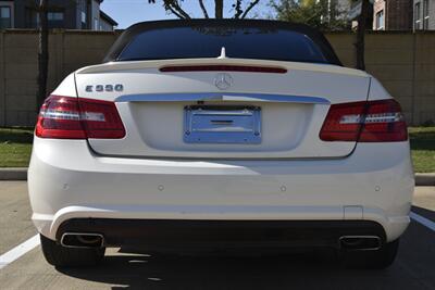 2013 Mercedes-Benz E 550 CONVERTIBLE 73K MILES NV BK/CAM FRESH TRADE   - Photo 21 - Stafford, TX 77477