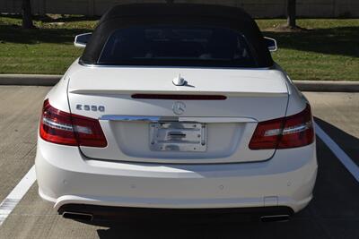 2013 Mercedes-Benz E 550 CONVERTIBLE 73K MILES NV BK/CAM FRESH TRADE   - Photo 20 - Stafford, TX 77477