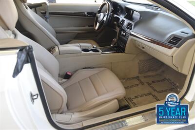 2013 Mercedes-Benz E 550 CONVERTIBLE 73K MILES NV BK/CAM FRESH TRADE   - Photo 28 - Stafford, TX 77477