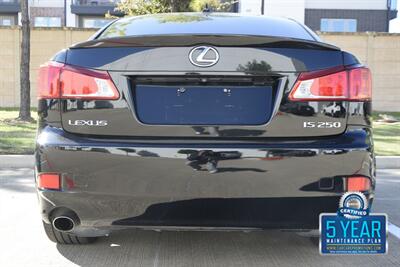 2009 Lexus IS 250 LOADED LTHR ROOF 76K ORIG LOW MILES CLEAN   - Photo 20 - Stafford, TX 77477