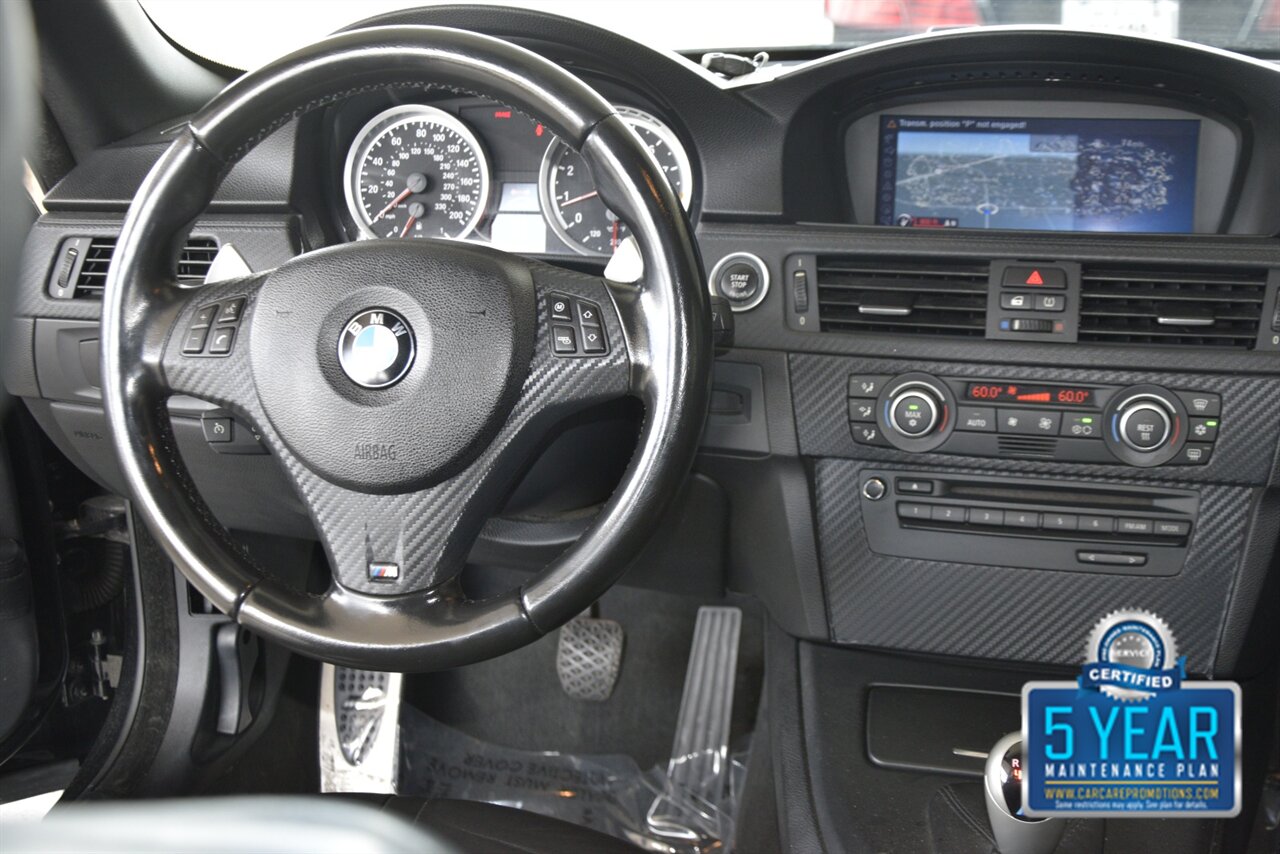 2009 BMW M3 CONVERTIBLE SMG 78K LOW MILES CARBON FIBER NICE   - Photo 28 - Stafford, TX 77477