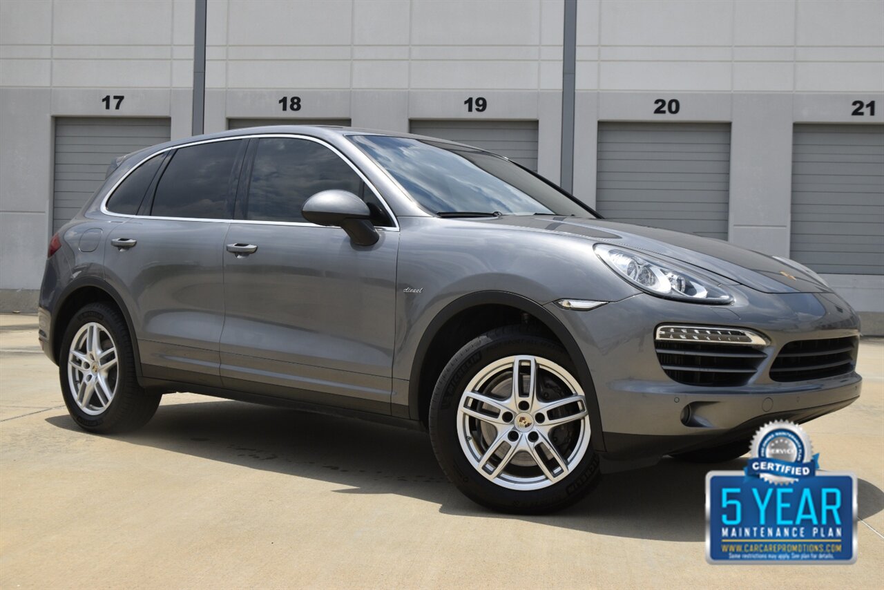 2013 Porsche Cayenne DIESEL LOADED NAV BK/CAM ROOF HTD STS NEW TRADE   - Photo 1 - Stafford, TX 77477