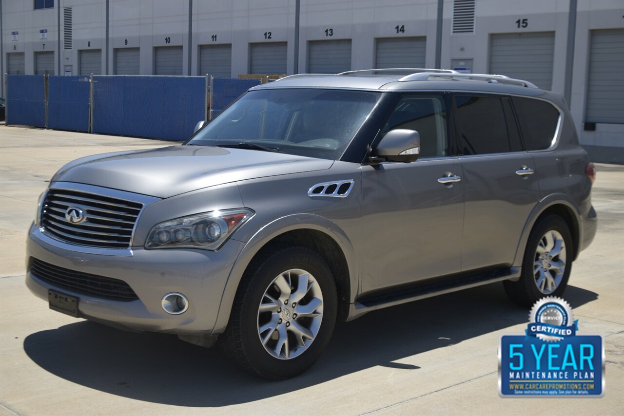 2012 INFINITI QX56 AWD NAV BK/CAM ROOF HTD STS REAR DVD CLEAN   - Photo 5 - Stafford, TX 77477