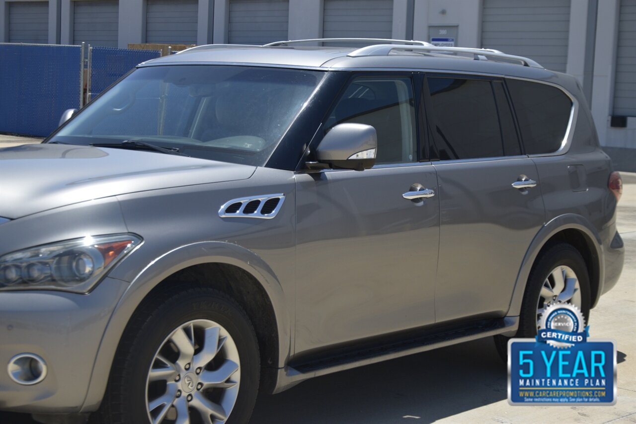 2012 INFINITI QX56 AWD NAV BK/CAM ROOF HTD STS REAR DVD CLEAN   - Photo 7 - Stafford, TX 77477