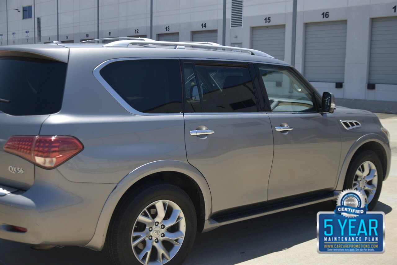 2012 INFINITI QX56 AWD NAV BK/CAM ROOF HTD STS REAR DVD CLEAN   - Photo 16 - Stafford, TX 77477