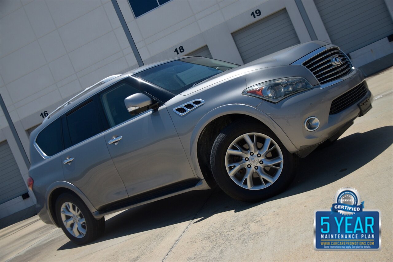 2012 INFINITI QX56 AWD NAV BK/CAM ROOF HTD STS REAR DVD CLEAN   - Photo 43 - Stafford, TX 77477