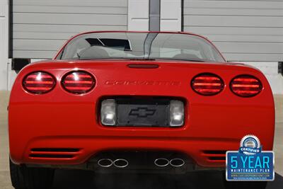 2002 Chevrolet Corvette COUPE 6SPD MANUAL 65K LOW MILES RED/RED BEST COLOR   - Photo 23 - Stafford, TX 77477
