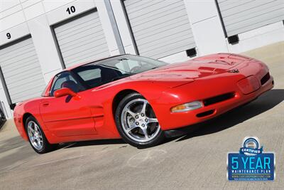 2002 Chevrolet Corvette COUPE 6SPD MANUAL 65K LOW MILES RED/RED BEST COLOR   - Photo 24 - Stafford, TX 77477