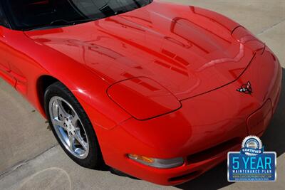 2002 Chevrolet Corvette COUPE 6SPD MANUAL 65K LOW MILES RED/RED BEST COLOR   - Photo 11 - Stafford, TX 77477