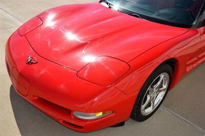 2002 Chevrolet Corvette COUPE 6SPD MANUAL 65K LOW MILES RED/RED BEST COLOR   - Photo 10 - Stafford, TX 77477