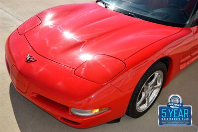 2002 Chevrolet Corvette COUPE 6SPD MANUAL 65K LOW MILES RED/RED BEST COLOR   - Photo 10 - Stafford, TX 77477