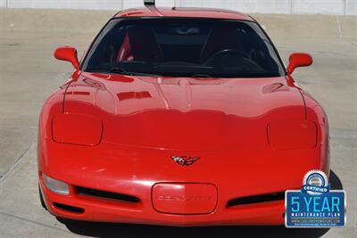 2002 Chevrolet Corvette COUPE 6SPD MANUAL 65K LOW MILES RED/RED BEST COLOR   - Photo 2 - Stafford, TX 77477