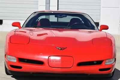 2002 Chevrolet Corvette COUPE 6SPD MANUAL 65K LOW MILES RED/RED BEST COLOR   - Photo 3 - Stafford, TX 77477
