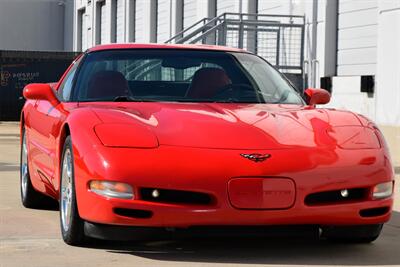 2002 Chevrolet Corvette COUPE 6SPD MANUAL 65K LOW MILES RED/RED BEST COLOR   - Photo 13 - Stafford, TX 77477