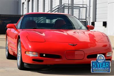 2002 Chevrolet Corvette COUPE 6SPD MANUAL 65K LOW MILES RED/RED BEST COLOR   - Photo 13 - Stafford, TX 77477