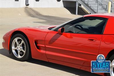 2002 Chevrolet Corvette COUPE 6SPD MANUAL 65K LOW MILES RED/RED BEST COLOR   - Photo 19 - Stafford, TX 77477