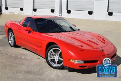 2002 Chevrolet Corvette COUPE 6SPD MANUAL 65K LOW MILES RED/RED BEST COLOR   - Photo 34 - Stafford, TX 77477