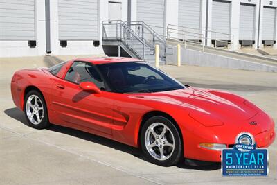 2002 Chevrolet Corvette COUPE 6SPD MANUAL 65K LOW MILES RED/RED BEST COLOR   - Photo 4 - Stafford, TX 77477