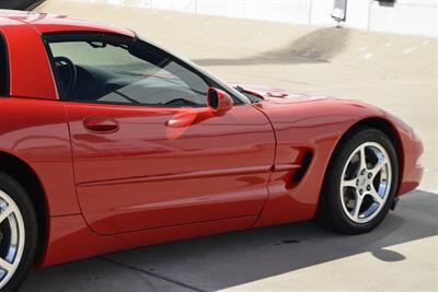 2002 Chevrolet Corvette COUPE 6SPD MANUAL 65K LOW MILES RED/RED BEST COLOR   - Photo 20 - Stafford, TX 77477