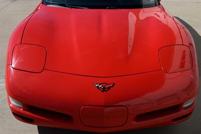 2002 Chevrolet Corvette COUPE 6SPD MANUAL 65K LOW MILES RED/RED BEST COLOR   - Photo 12 - Stafford, TX 77477