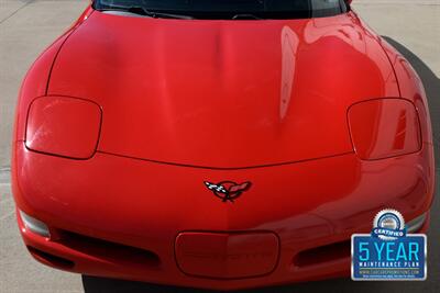 2002 Chevrolet Corvette COUPE 6SPD MANUAL 65K LOW MILES RED/RED BEST COLOR   - Photo 12 - Stafford, TX 77477