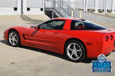 2002 Chevrolet Corvette COUPE 6SPD MANUAL 65K LOW MILES RED/RED BEST COLOR   - Photo 17 - Stafford, TX 77477