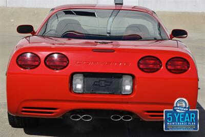 2002 Chevrolet Corvette COUPE 6SPD MANUAL 65K LOW MILES RED/RED BEST COLOR   - Photo 22 - Stafford, TX 77477